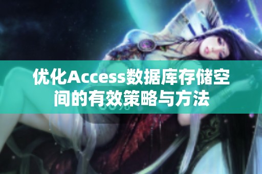 优化Access数据库存储空间的有效策略与方法