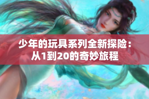 少年的玩具系列全新探险：从1到20的奇妙旅程