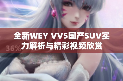 全新WEY VV5国产SUV实力解析与精彩视频欣赏