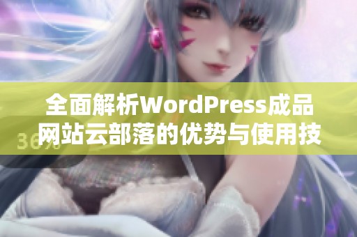 全面解析WordPress成品网站云部落的优势与使用技巧