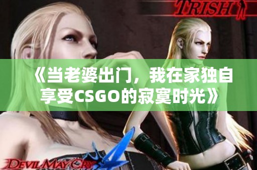 《当老婆出门，我在家独自享受CSGO的寂寞时光》