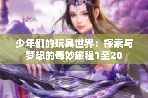 少年们的玩具世界：探索与梦想的奇妙旅程1至20