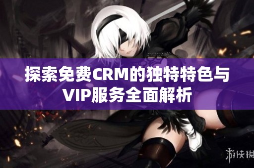 探索免费CRM的独特特色与VIP服务全面解析