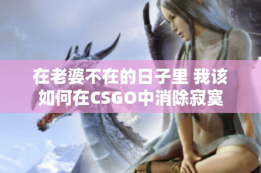 在老婆不在的日子里 我该如何在CSGO中消除寂寞