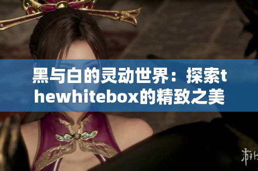 黑与白的灵动世界：探索thewhitebox的精致之美