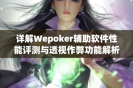 详解Wepoker辅助软件性能评测与透视作弊功能解析