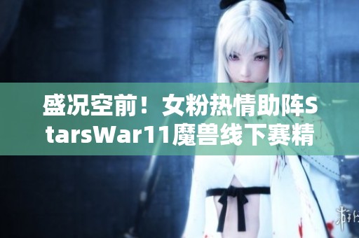 盛况空前！女粉热情助阵StarsWar11魔兽线下赛精彩瞬间回顾