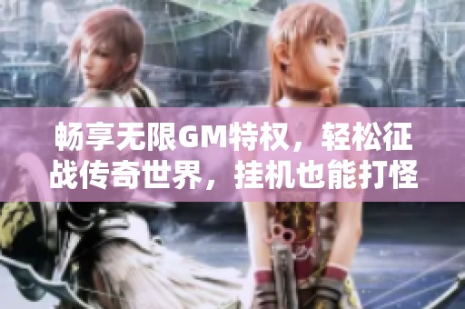 畅享无限GM特权，轻松征战传奇世界，挂机也能打怪无压力