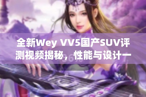 全新Wey VV5国产SUV评测视频揭秘，性能与设计一览无遗